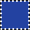 A blue square with a dotted outline.