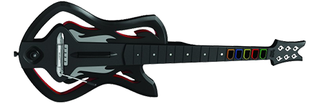 Guitarra de GH: Warriors of Rock