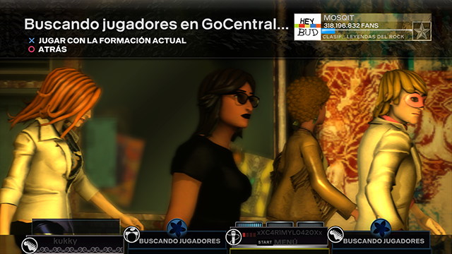 Una captura de Rock Band 3 en una partida de Rock Band 3.